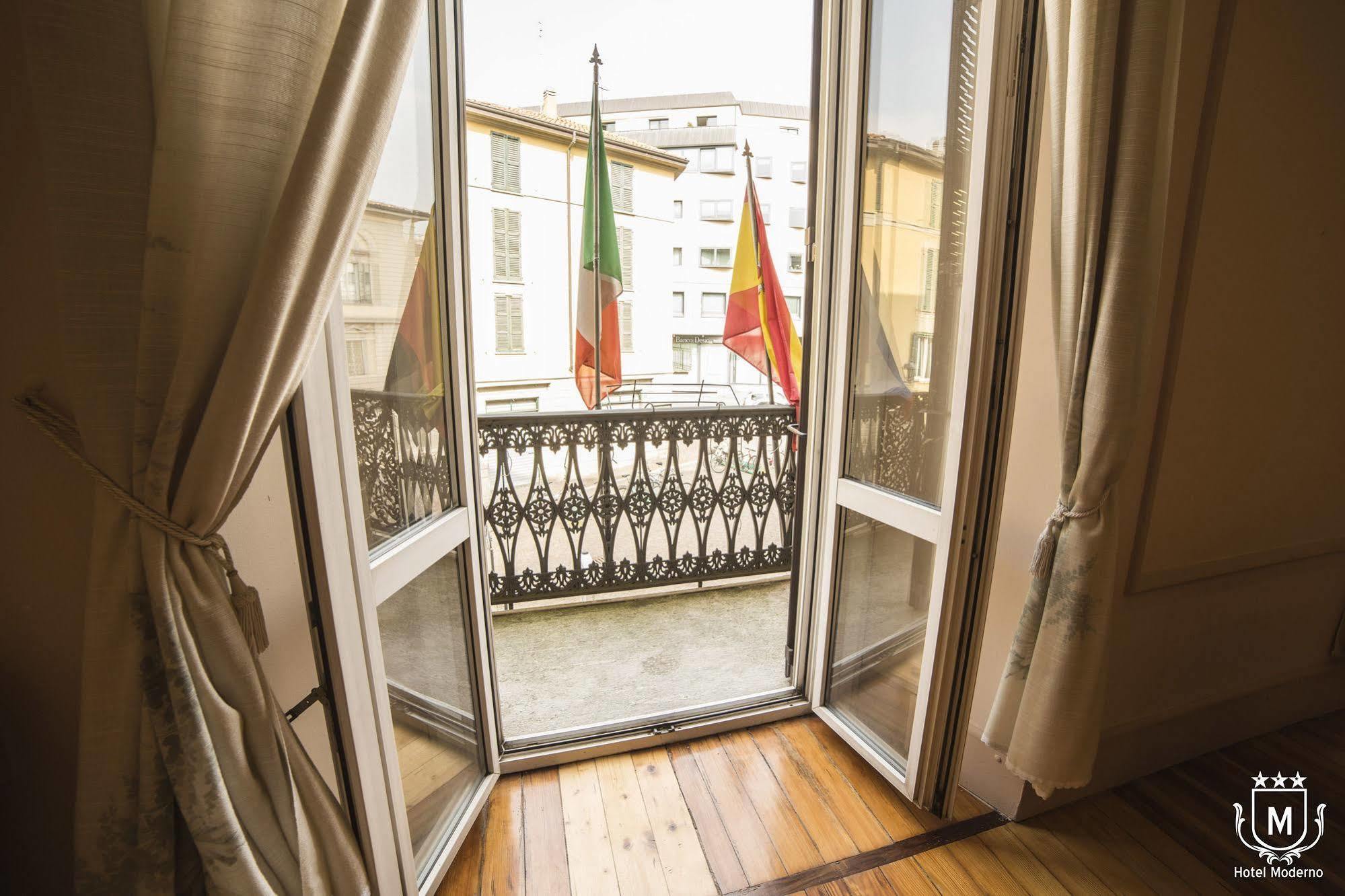 Hotel Moderno レッコ エクステリア 写真