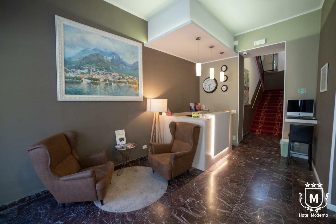 Hotel Moderno レッコ エクステリア 写真